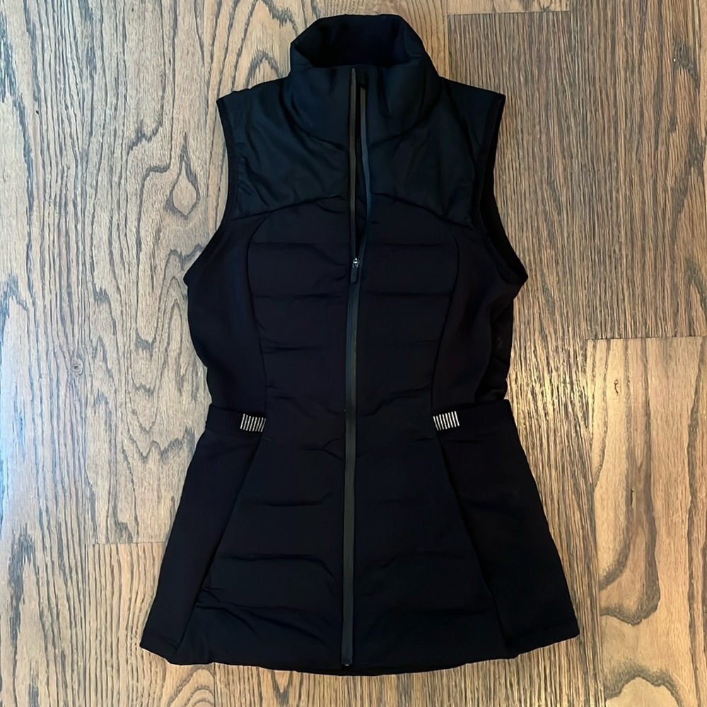 Lululemon Down For it All zip-up vest.